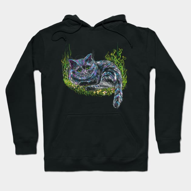 mad cat Hoodie by kharmazero